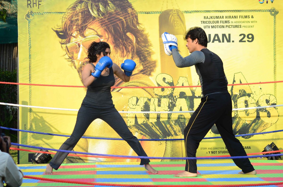 Ritika Singh in action