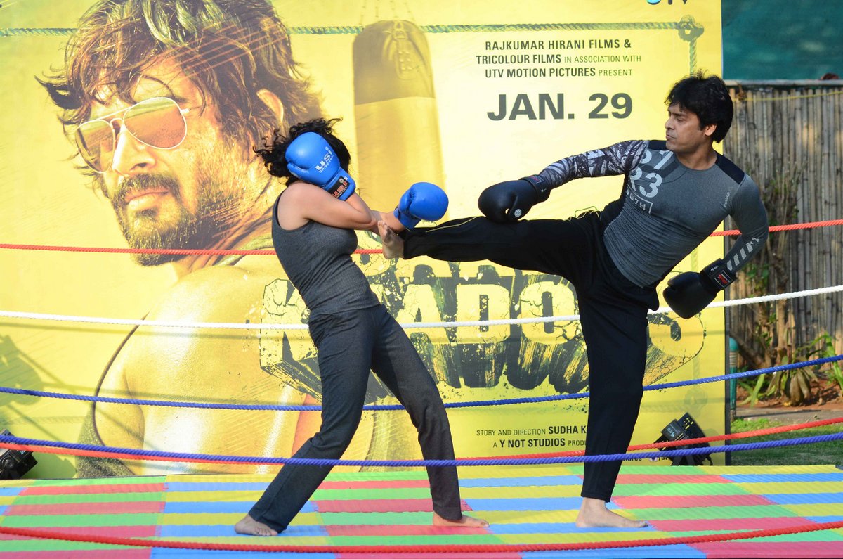 Ritika Singh in action