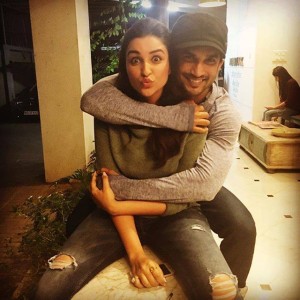 Parineeti Chopra, Sushant Singh Rajput. Image Courtesy: Instagram