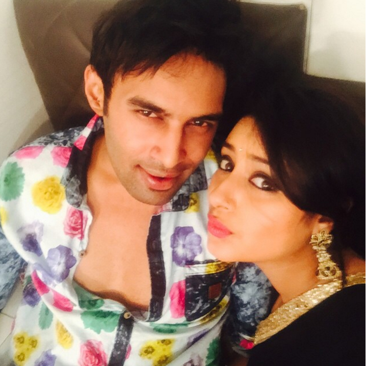 Rahul Raj Singh, Pratyusha Banerjee. Image Courtesy: Instagram