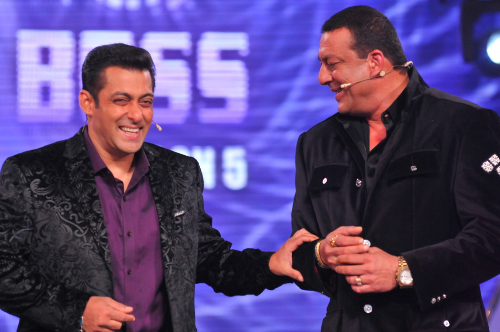 Salman Khan, Sanjay Dutt in Bigg Boss 5