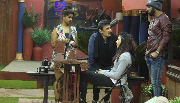 Bani sits to pedal, Rahul accompanies her in the punishment