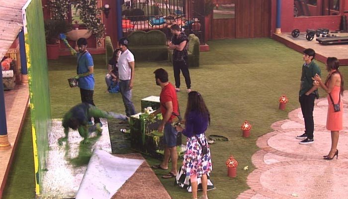 Manveer injures himself during the task