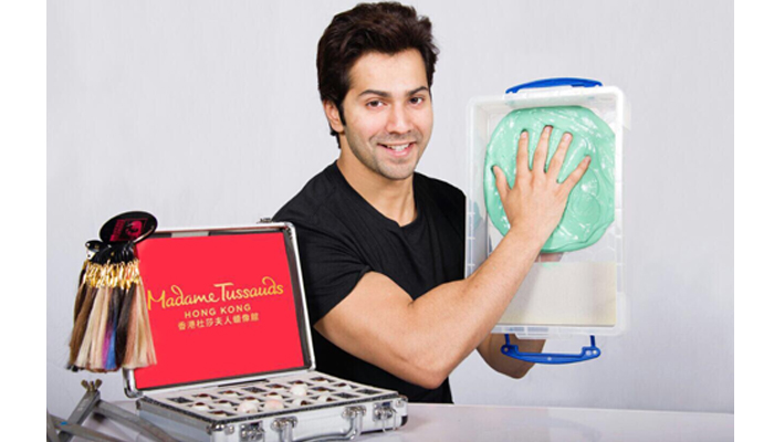 Varun Dhawan at Madame Tussauds