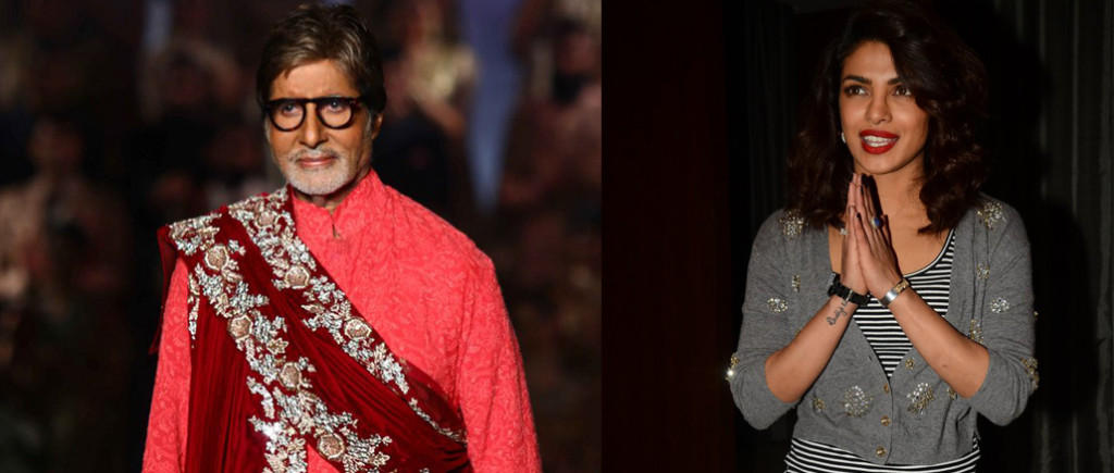 Amitabh Bachchan, Priyanka Chopra