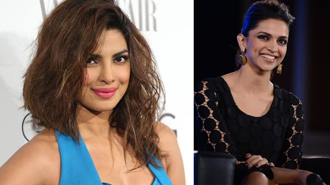 Priyanka Chopra and Deepika PadukonePriyanka Chopra and Deepika Padukone