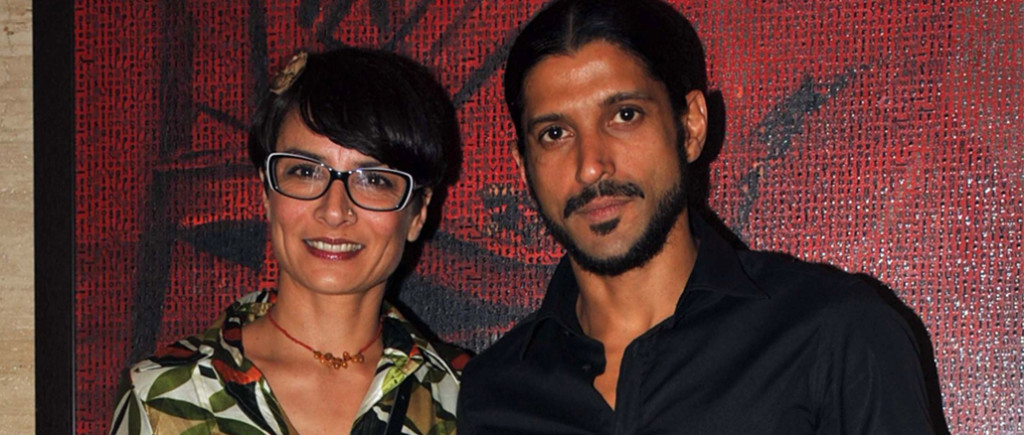 Adhuna Akhtar, Farhan AKhtar in happier times