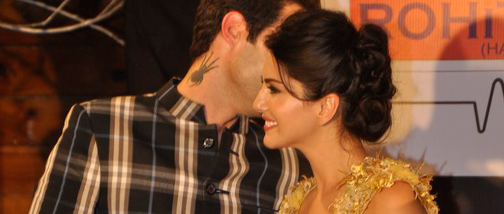 Sunny Leone with husband Daniel