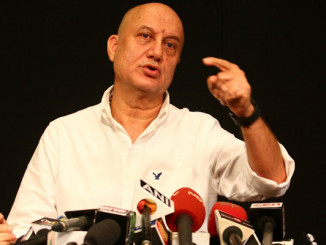 Anupam Kher at the press conference