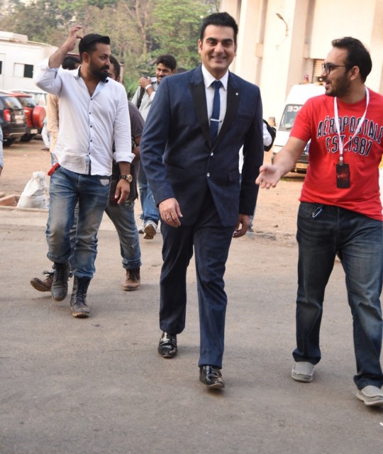 Arbaaz Khan arrives for Power Couple finale