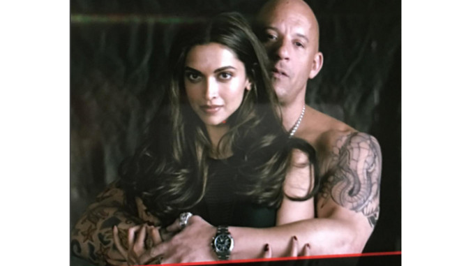 Deepika Padukone, Vin Diesel. Image Courtesy: Instagram