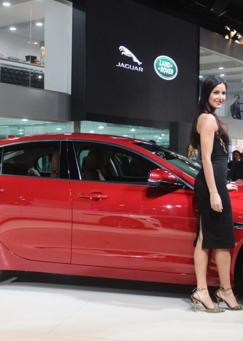 Katrina Kaif with the All New Jaguar XE