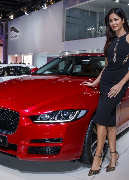 Katrina Kaif with the All New Jaguar XE