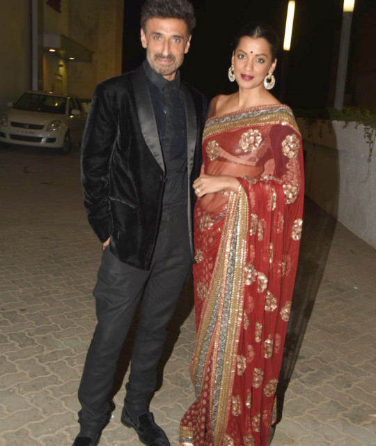 Rahul Dev, Mugdha Godse arrive for Power Couple finale