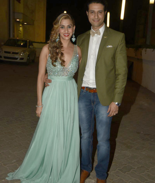 Shilpa Saklani, Apurva Agnihotri arrive for Power Couple finale