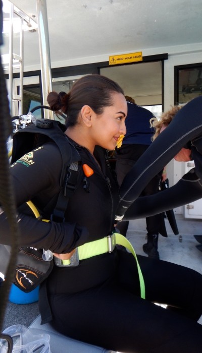 Sonakshi Sinha Gearing Up For Scuba Diving In Australia