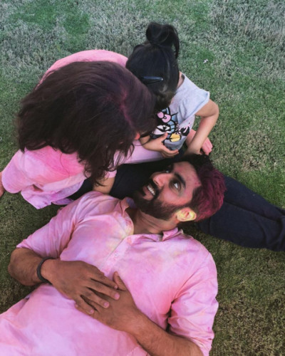 Abhishek, Aishwarya and Aaradhya Bachchan