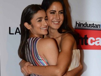 Alia Bhatt, Katrina Kaif hug at HT Most Stylish Awards