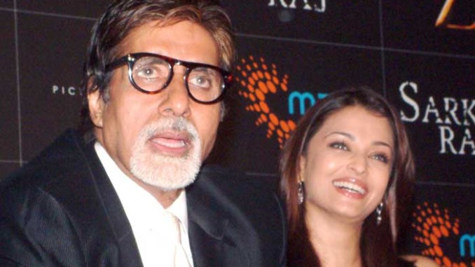 Amitabh Bachchan and Aishwarya