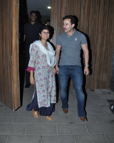 Kiran Rao and Saif Ali Khan