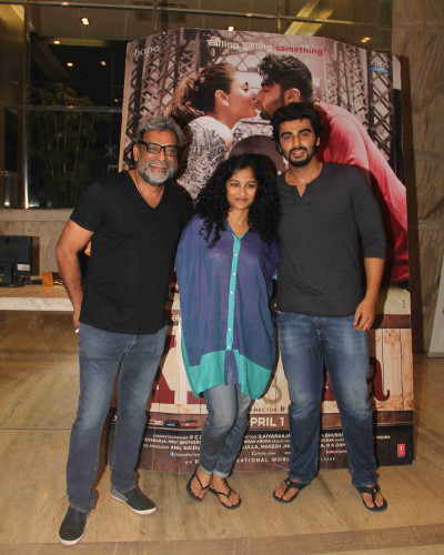 R Balki, Gauri Shinde and Arjun Kapoor
