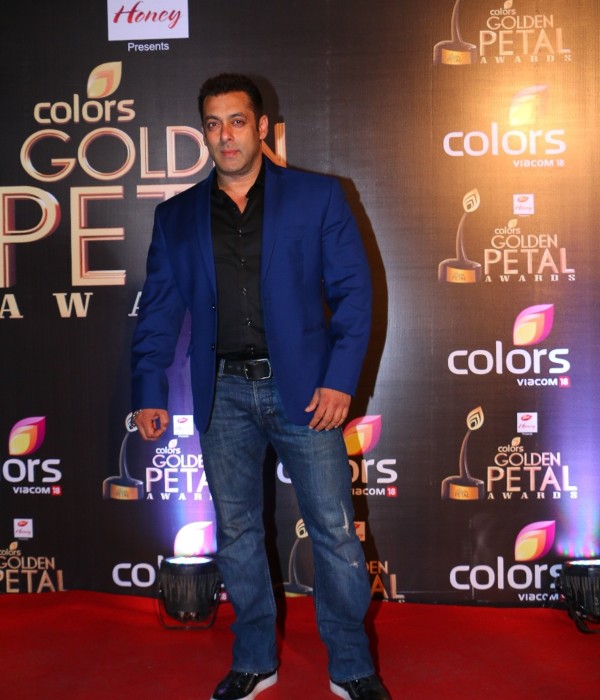 Salman Khan at Colors Golden Petal Award