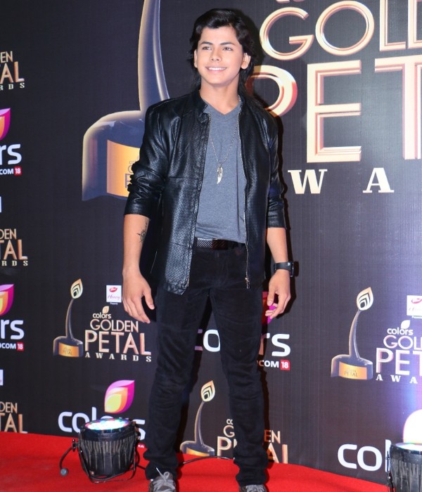 Sidharth Nigam at Colors Golden Petal Award