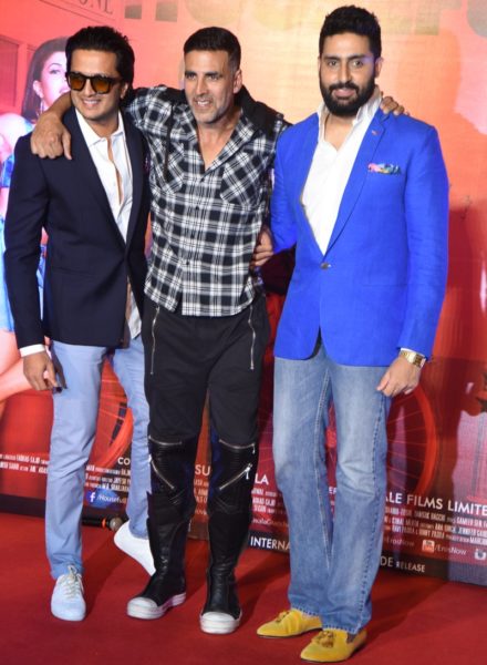 Riteish Deshmukh, Akshay Kumar, Abhishek Bachchan