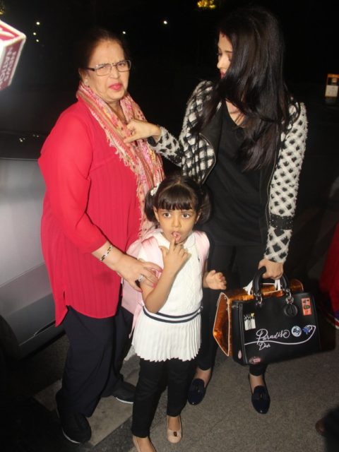 Vrinda Rai, Aaradhya, Aishwarya Rai Bachchan