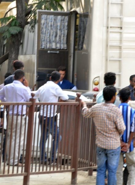 Hrithik Roshan shooting for Kaabil in Mumbai