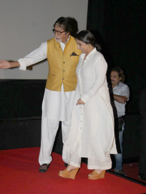 Vidya Balan, Amitabh Bachchan