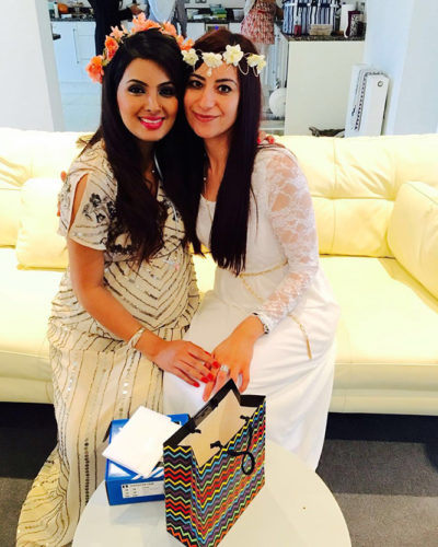 Geeta Basra at her baby shower