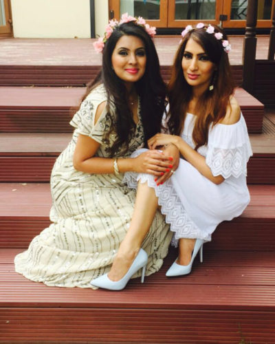 Geeta Basra at her baby shower