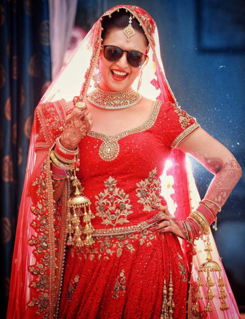 Divyanka Tripathi in her bridal avatar