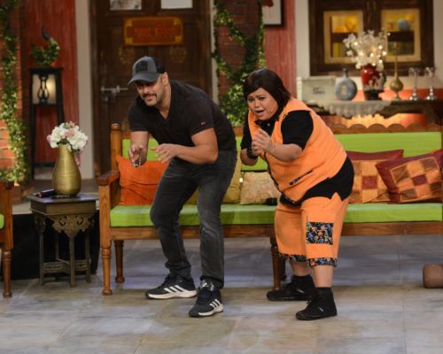 Salman Khan taught Bharti Singh how to do the ‘Sultan’ step on Comedy Nights Live