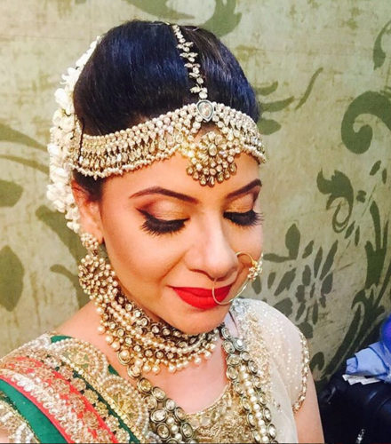 Sambhavna Seth in her bridal avatar