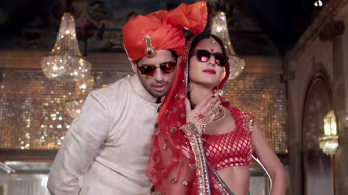 Sidharth Malhotra, Katrina Kaif in Kala Chashma from Baar Baar Dekho