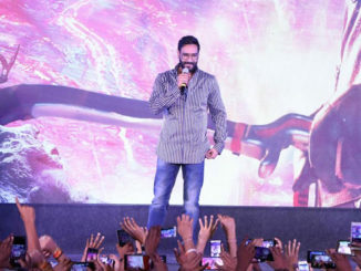 Ajay Devgn at Shivaay trailer launch in Indore