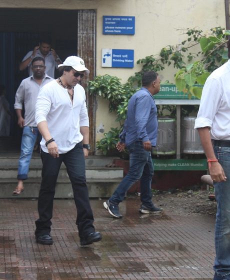 Armaan Malik at Krushna Abhishek’s father’s funeral