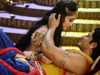 Ashoka and Kaurwaki in Chakravartin Ashoka Samrat