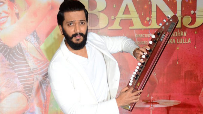 Riteish Deshmukh at the trailer launch of Banjo