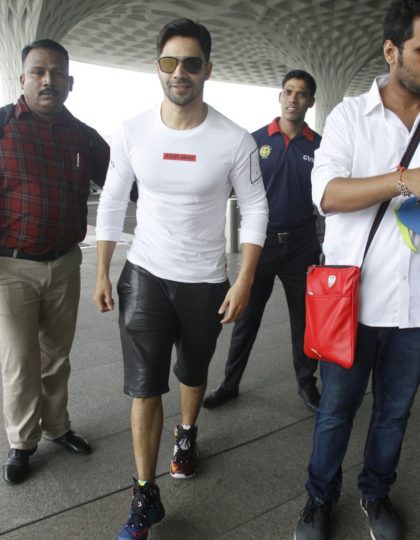 Varun Dhawan spotted at the airport