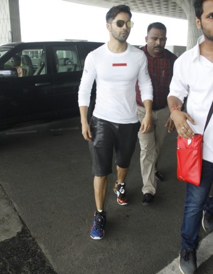 Varun Dhawan spotted at the airport