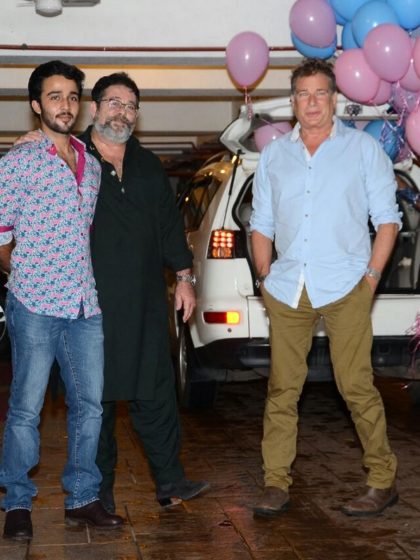 Aadar Jain, Kunal and Karan Kapoor