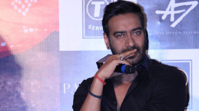 Ajay Devgn at a promotional event for Parched