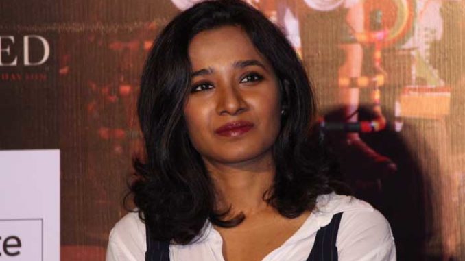 Tannishtha Chatterjee at a promotional event for Parched