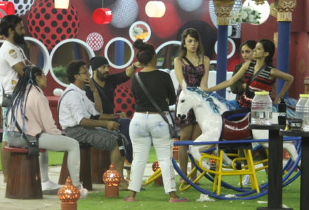 Bigg Boss 10 commoners perform the rocking horse task