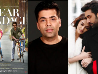 Alia Bhatt, Shah Rukh Khan in Dear Zindagi; Karan Johar; Aishwarya Rai Bachchan, Ranbir Kapoor in Ae Dil Hai Mushkil