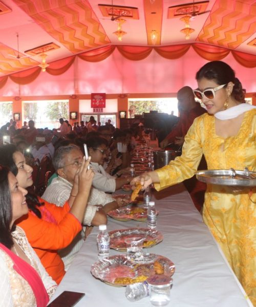 Kajol at Durga Puja celebrations