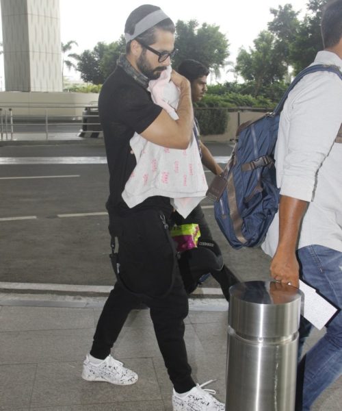 Shahid Kapoor with daughter Misha